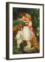 Over The Garden Wall-Frederick Morgan-Framed Art Print