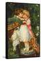 Over The Garden Wall-Frederick Morgan-Framed Stretched Canvas