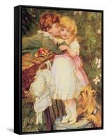 Over the Garden Wall-Frederick Morgan-Framed Stretched Canvas