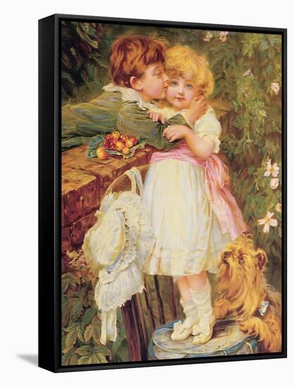 Over the Garden Wall-Frederick Morgan-Framed Stretched Canvas