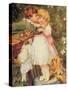 Over the Garden Wall-Frederick Morgan-Stretched Canvas