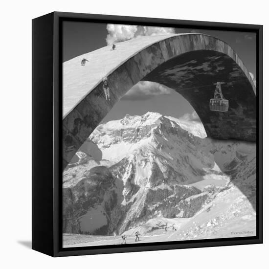 Over the Hill-Thomas Barbey-Framed Stretched Canvas