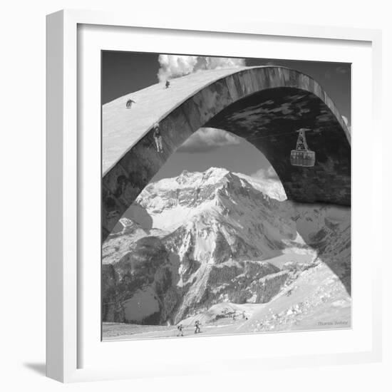 Over the Hill-Thomas Barbey-Framed Giclee Print