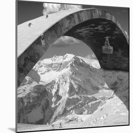 Over the Hill-Thomas Barbey-Mounted Giclee Print