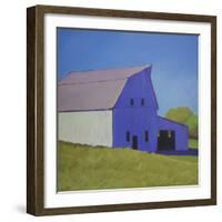 Over the Hill-Carol Young-Framed Art Print