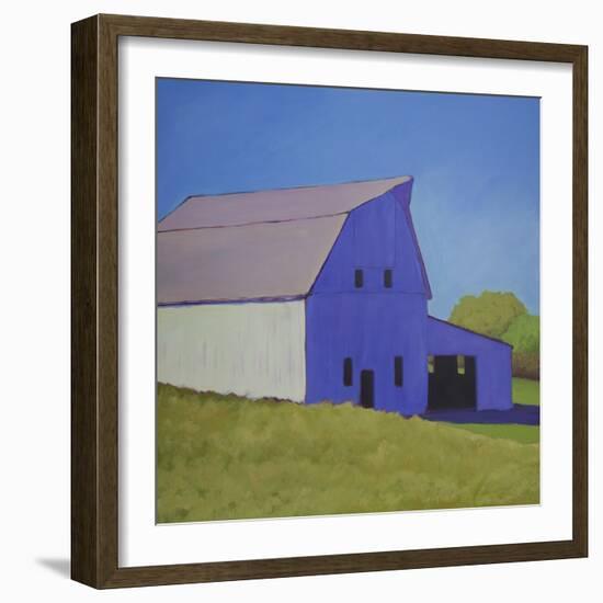 Over the Hill-Carol Young-Framed Art Print