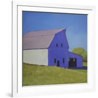 Over the Hill-Carol Young-Framed Art Print