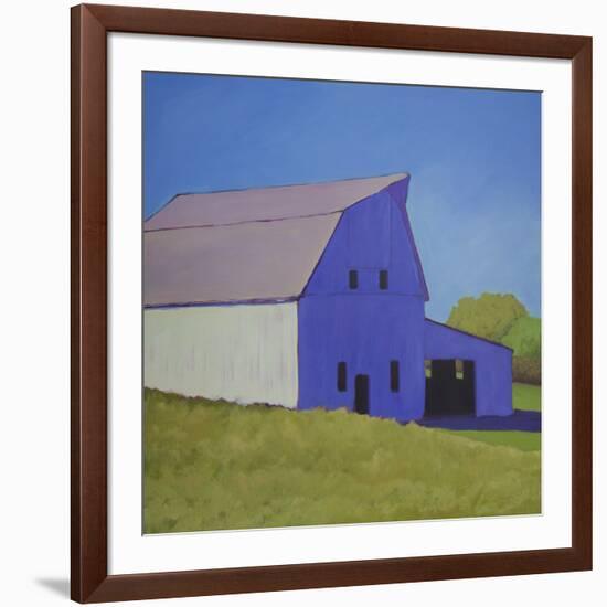 Over the Hill-Carol Young-Framed Art Print