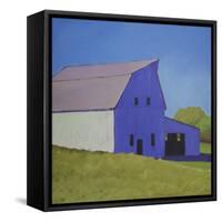 Over the Hill-Carol Young-Framed Stretched Canvas