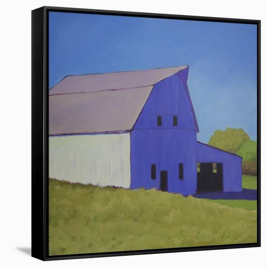 Over the Hill-Carol Young-Framed Stretched Canvas