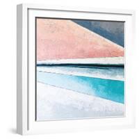 Over the hill-Hyunah Kim-Framed Art Print