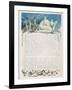 Over the Hills...'-William Blake-Framed Giclee Print