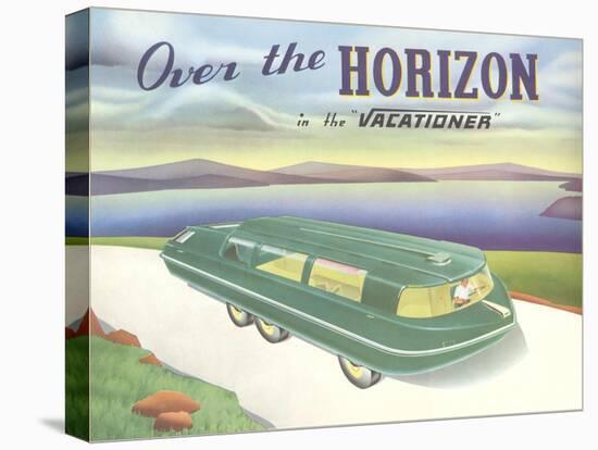 Over the Horizon Vacationer-null-Stretched Canvas