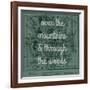 Over the Mountains & Through the Woods - 1881, Yellowstone National Park 1881 Map-null-Framed Giclee Print