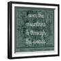 Over the Mountains & Through the Woods - 1881, Yellowstone National Park 1881 Map-null-Framed Giclee Print