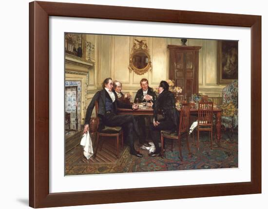 Over the Nuts and Wine-Walter Dendy Sadler-Framed Premium Giclee Print