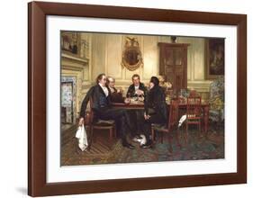 Over the Nuts and Wine-Walter Dendy Sadler-Framed Premium Giclee Print