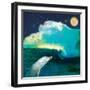 Over The Ocean-Nancy Tillman-Framed Premium Giclee Print