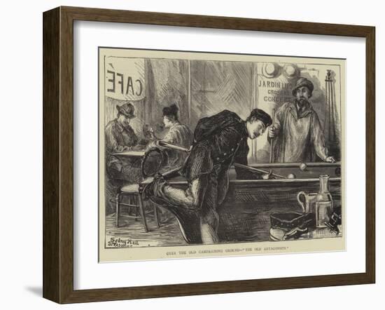 Over the Old Campaigning Ground, The Old Antagonists-Sydney Prior Hall-Framed Giclee Print