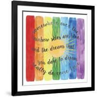 Over the Rainbow-Erin Clark-Framed Giclee Print