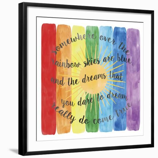 Over the Rainbow-Erin Clark-Framed Giclee Print