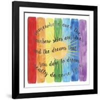 Over the Rainbow-Erin Clark-Framed Giclee Print