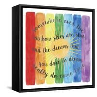 Over the Rainbow-Erin Clark-Framed Stretched Canvas