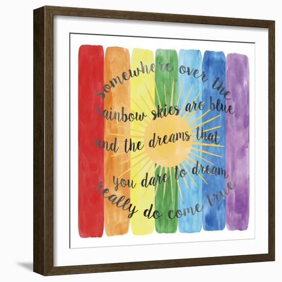 Over the Rainbow-Erin Clark-Framed Giclee Print