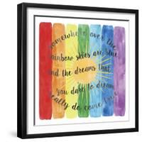 Over the Rainbow-Erin Clark-Framed Giclee Print