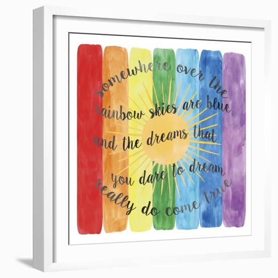 Over the Rainbow-Erin Clark-Framed Giclee Print