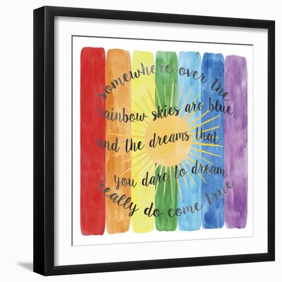 Over the Rainbow-Erin Clark-Framed Premium Giclee Print
