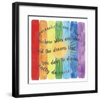 Over the Rainbow-Erin Clark-Framed Giclee Print