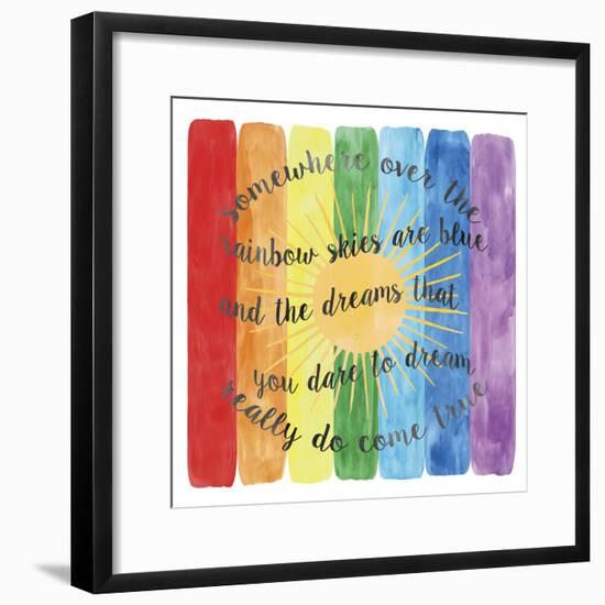 Over the Rainbow-Erin Clark-Framed Giclee Print