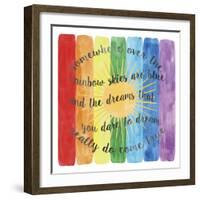 Over the Rainbow-Erin Clark-Framed Giclee Print