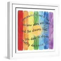 Over the Rainbow-Erin Clark-Framed Giclee Print