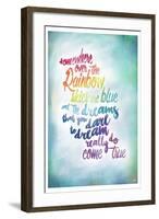 Over the Rainbow-Kimberly Glover-Framed Giclee Print