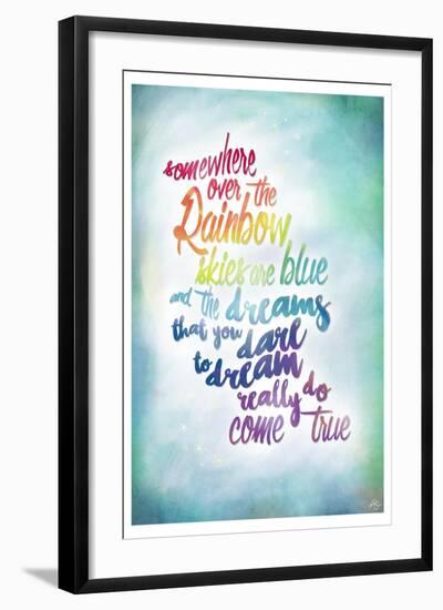 Over the Rainbow-Kimberly Glover-Framed Giclee Print