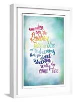 Over the Rainbow-Kimberly Glover-Framed Giclee Print