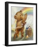 Over the Rainbow-Ruane Manning-Framed Art Print