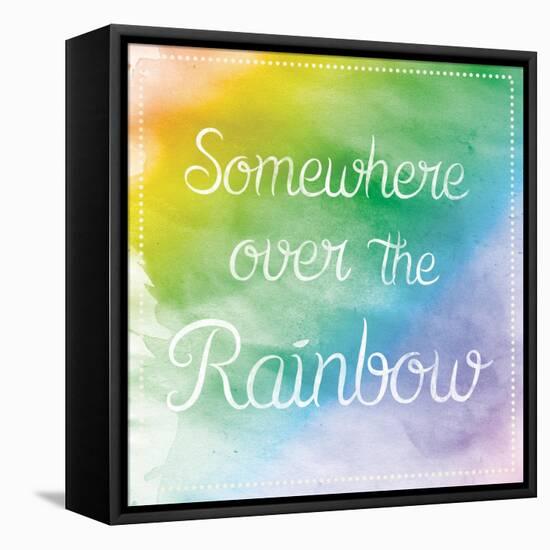 Over The Rainbow-Lauren Gibbons-Framed Stretched Canvas