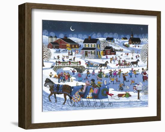 Over the River-Sheila Lee-Framed Giclee Print