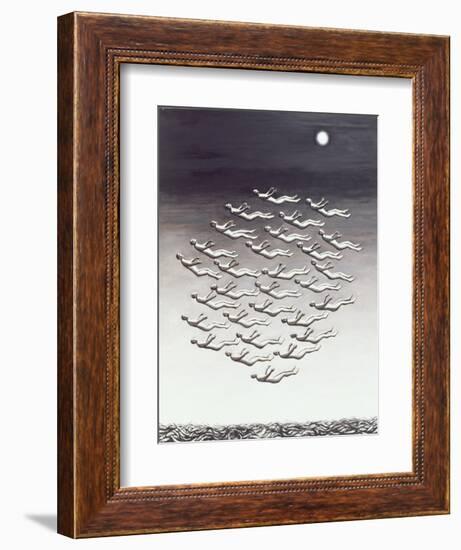 Over the Sea 1, 1993-Evelyn Williams-Framed Giclee Print