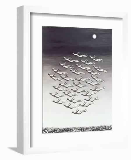 Over the Sea 1, 1993-Evelyn Williams-Framed Giclee Print