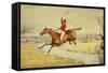 Over the Stream-Henry Thomas Alken-Framed Stretched Canvas