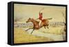 Over the Stream-Henry Thomas Alken-Framed Stretched Canvas