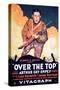 Over the Top', Film Poster, 1918-null-Stretched Canvas