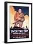 Over the Top', Film Poster, 1918-null-Framed Giclee Print