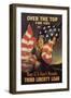 Over the Top for You, Third Liberty Loan-Reisenberg-Framed Art Print