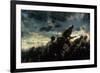 Over the Top, Neuville-Vitasse, 1918-Alfred Bastien-Framed Giclee Print