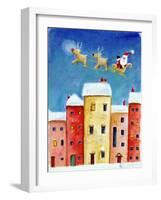 Over the Town, 2002-Clare Alderson-Framed Giclee Print